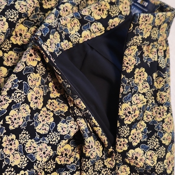 Anthropologie Maeve Brocade cotton blend jaquard floral Maxi Skirt NWOT sz 6 - Picture 12 of 13